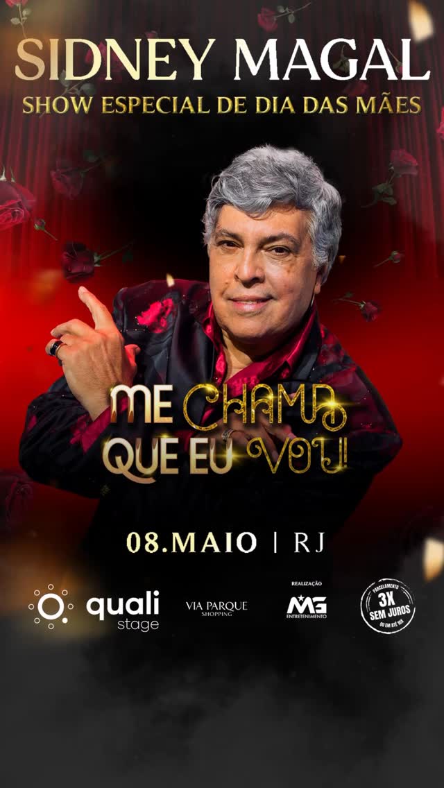 Show de Dia das Mães com Sidney Magal
