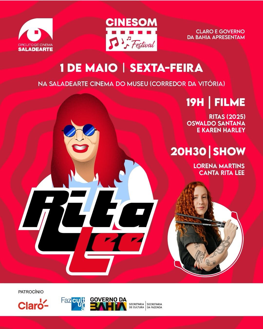 CineSom Festival: Tributo a Rita Lee