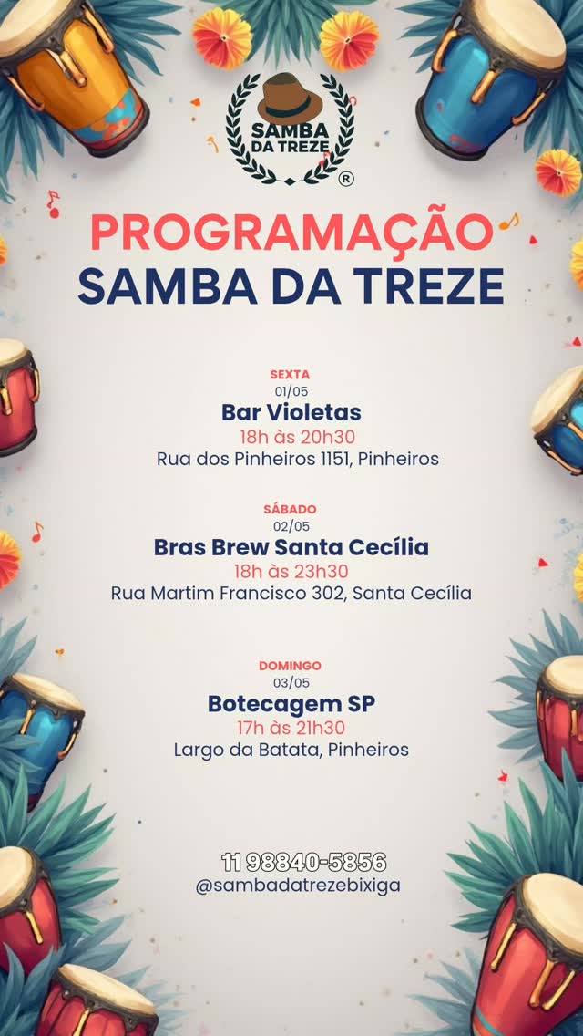 Samba da Treze no Bar Violetas