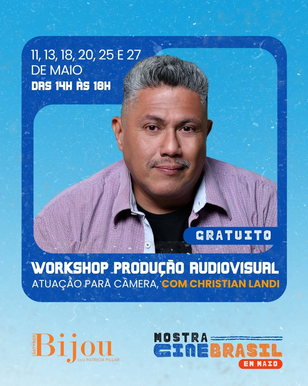 Workshop Atuação para Câmera com Christian Landi