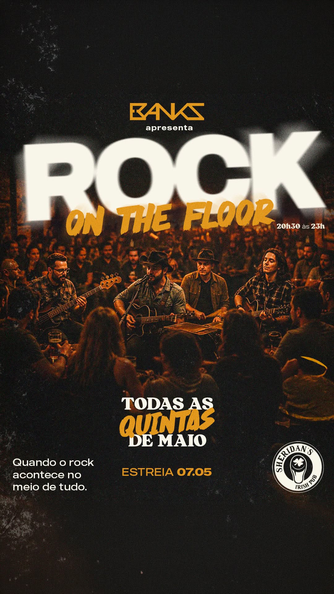 Rock On The Floor com Banks Banda