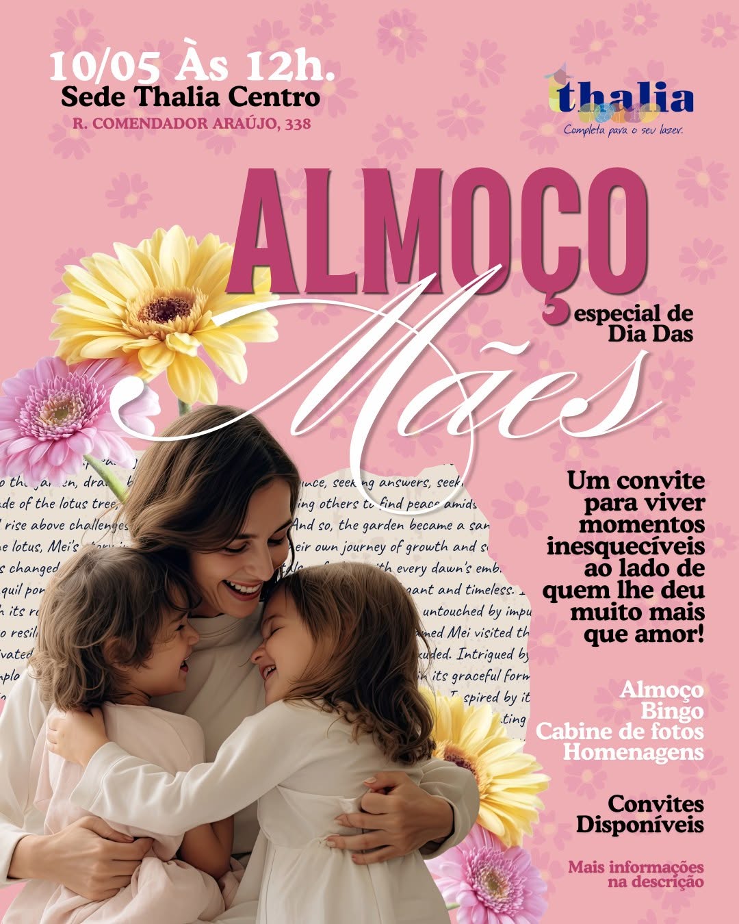 Dia das Mães na Sede Thalia