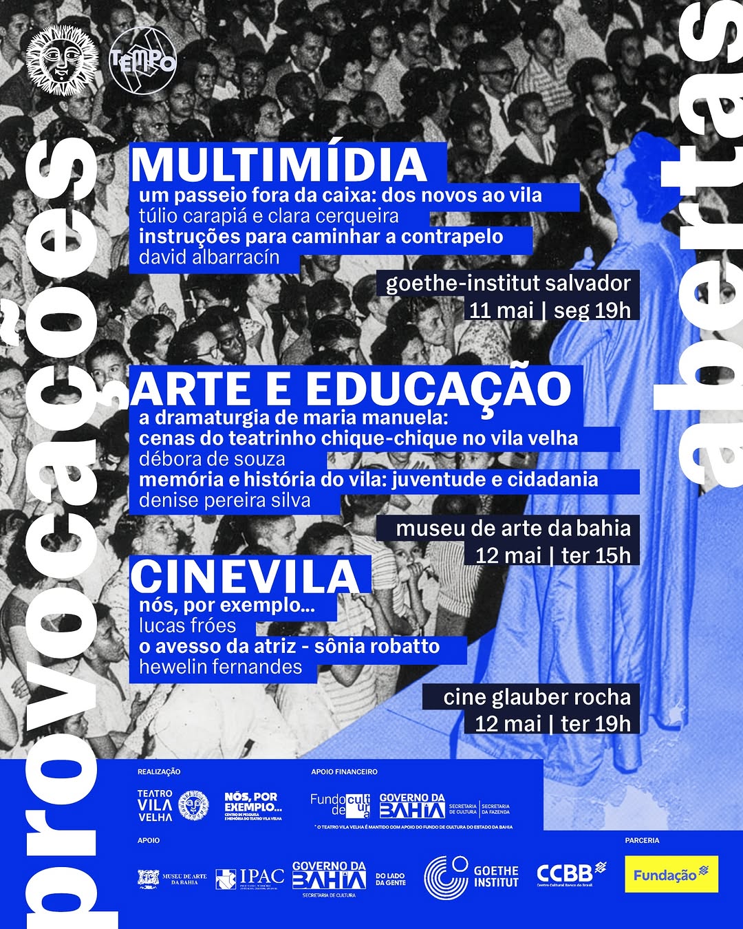 Lançamento de quadrinho e performance com David Albarracín, Túlio Carapiá e Clara Cerqueira