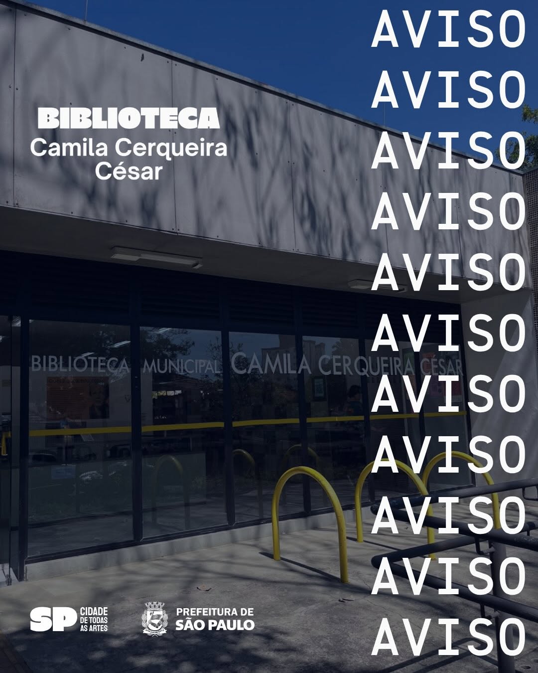 Reabertura da Biblioteca Camila Cerqueira César