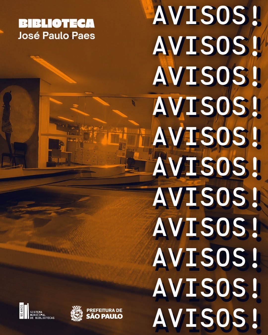 Biblioteca Fechada - Dia Mundial do Trabalho