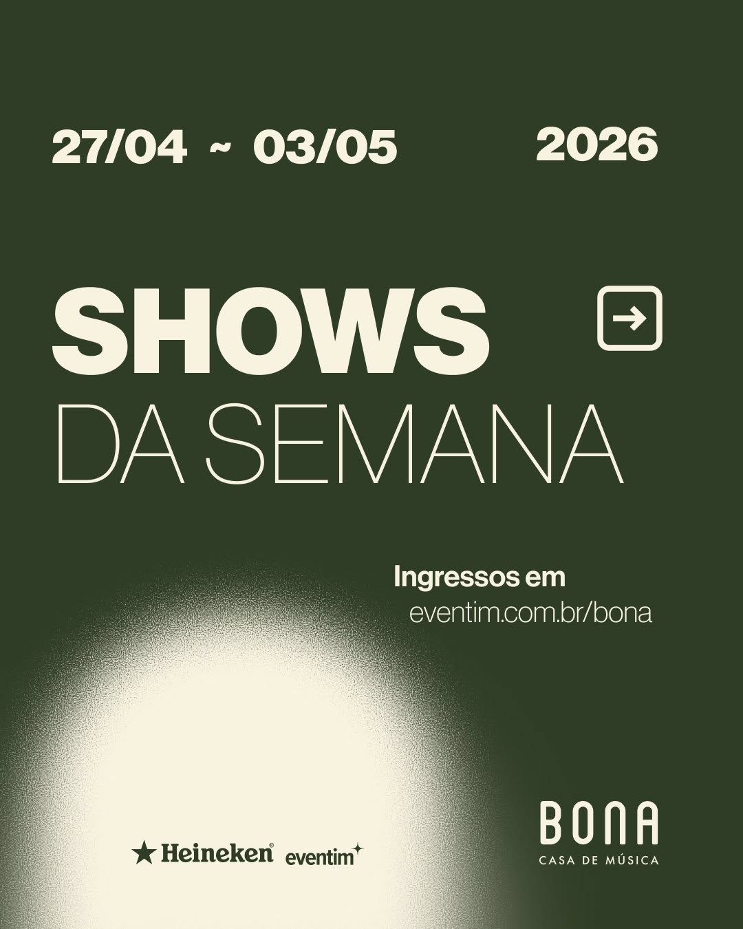 Programação da semana no ar