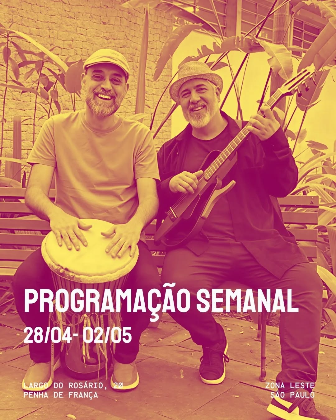 Oficinas, dança, exposição e show