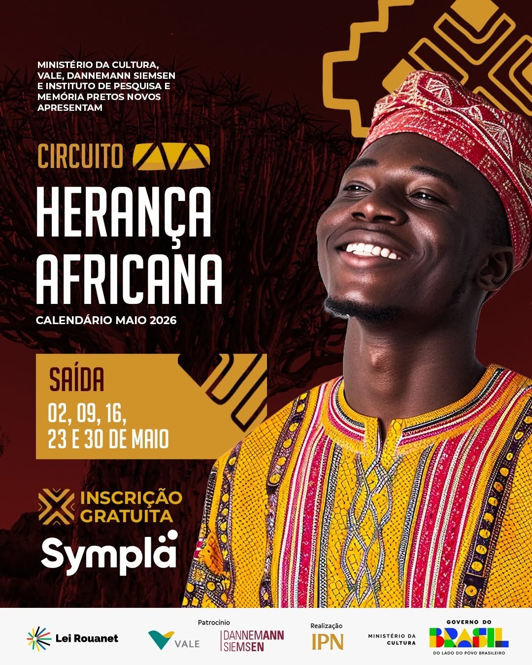 Circuito Herança Africana – Maio Negro