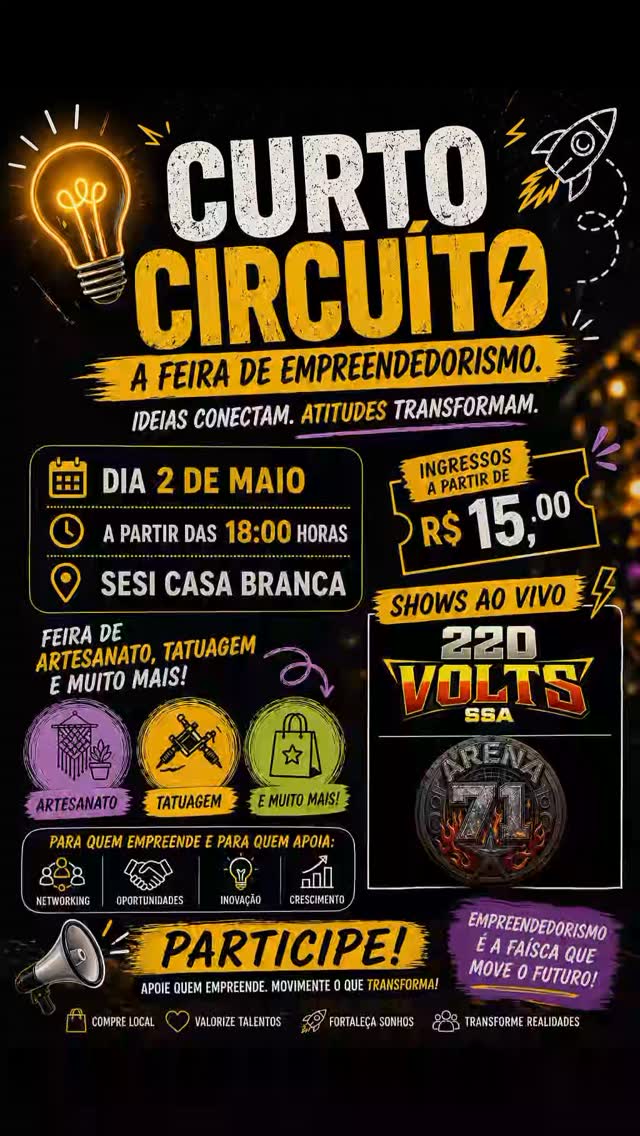 Curto Circuito: A Feira de Empreendedorismo