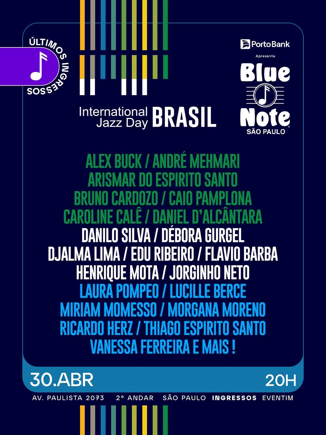 Celebração do Dia Internacional do Jazz
