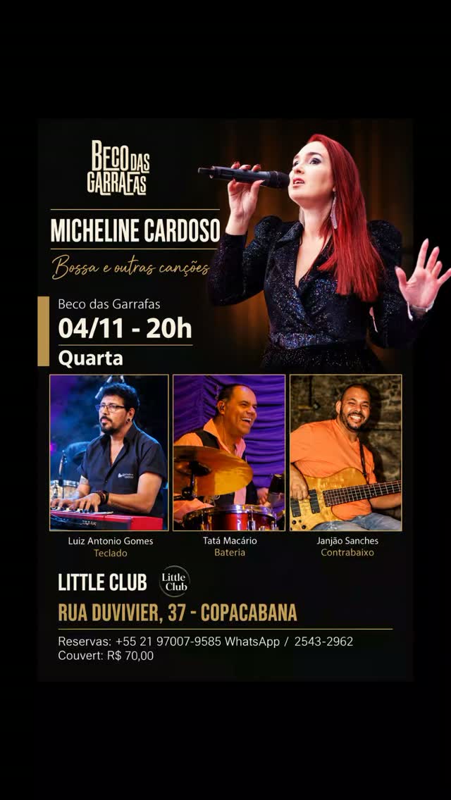 Bossa e outras canções - Micheline Cardoso no Beco das Garrafas