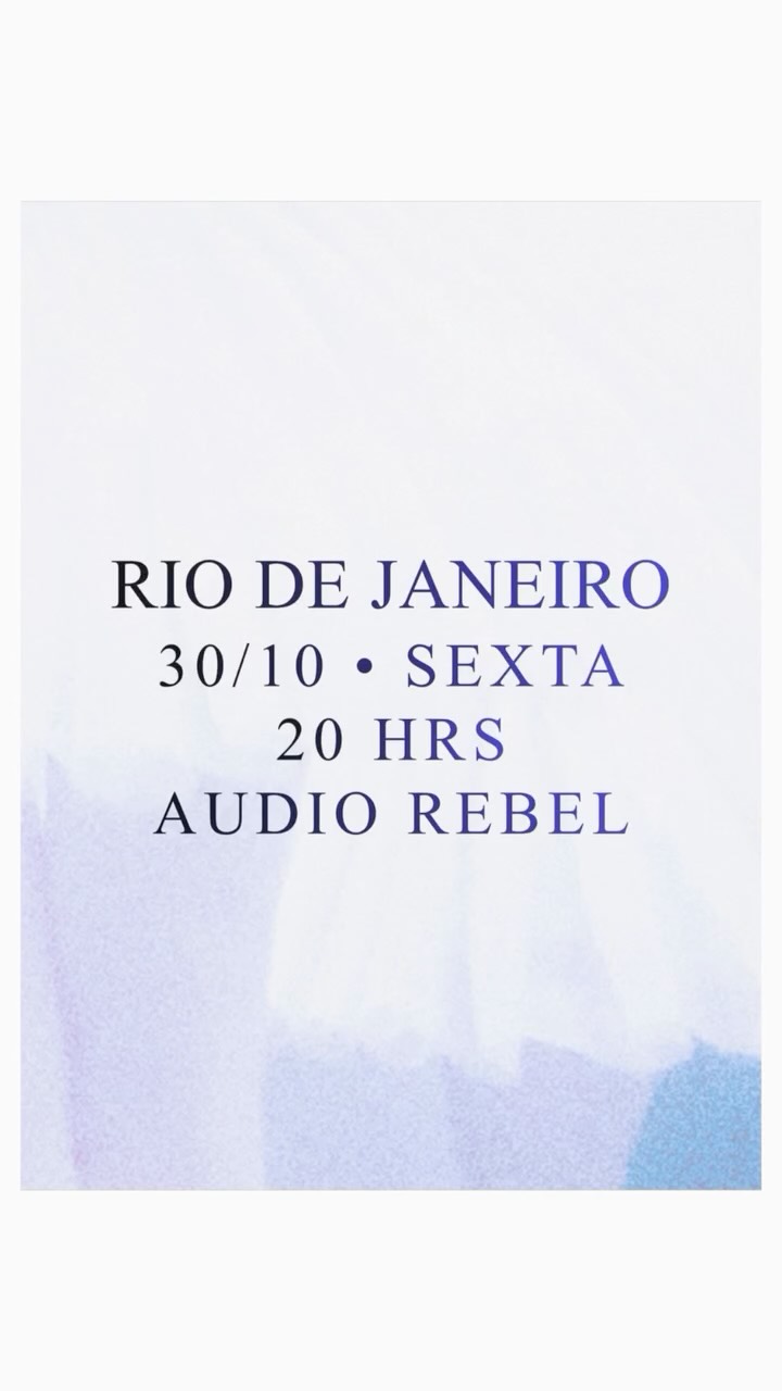 Rio de Janeiro nesta sexta-feira