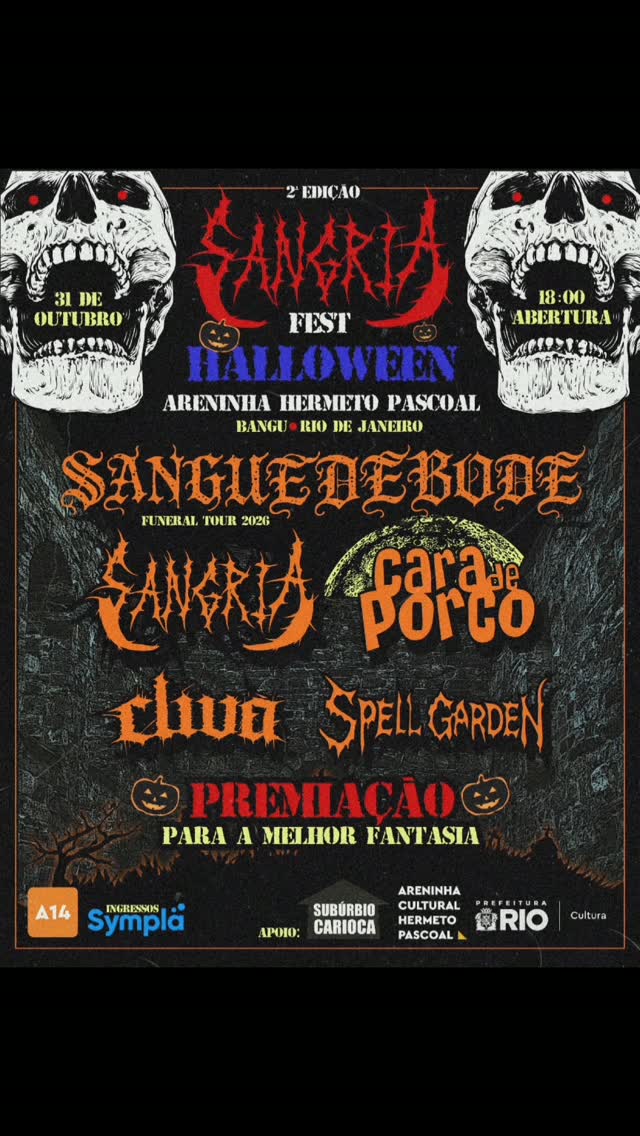 2ª edição do Sangria Fest - Edição Halloween