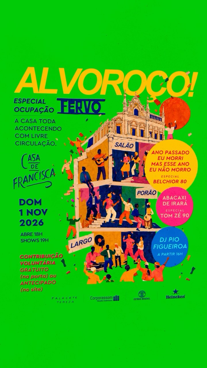 Alvoroço - Ocupação FERVO na Casa de Francisca — Casa de Francisca, Consolação, São Paulo
