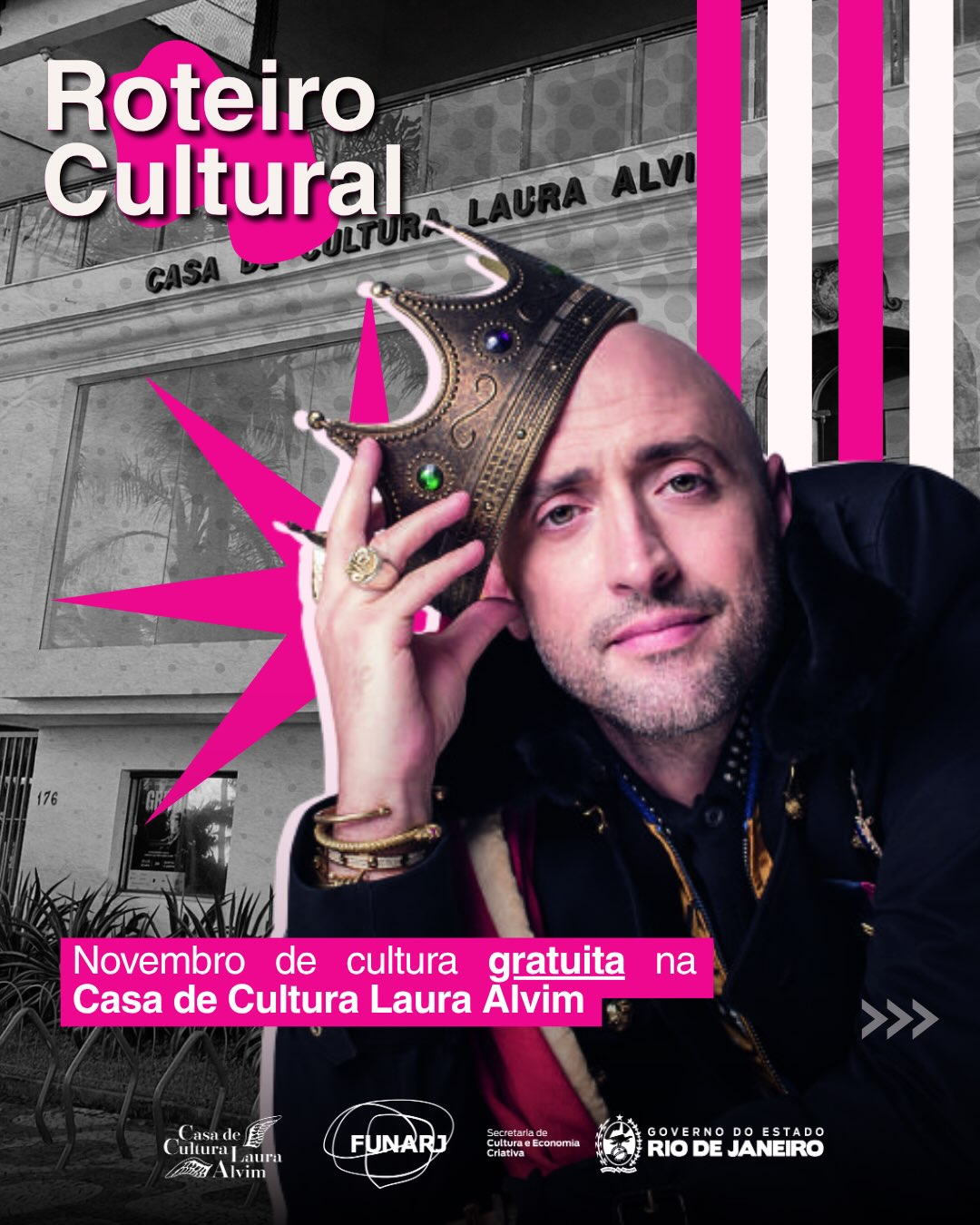 Exposição: Rir, um ato de resistência — Casa de Cultura Laura Alvim, Ipanema, Rio de Janeiro