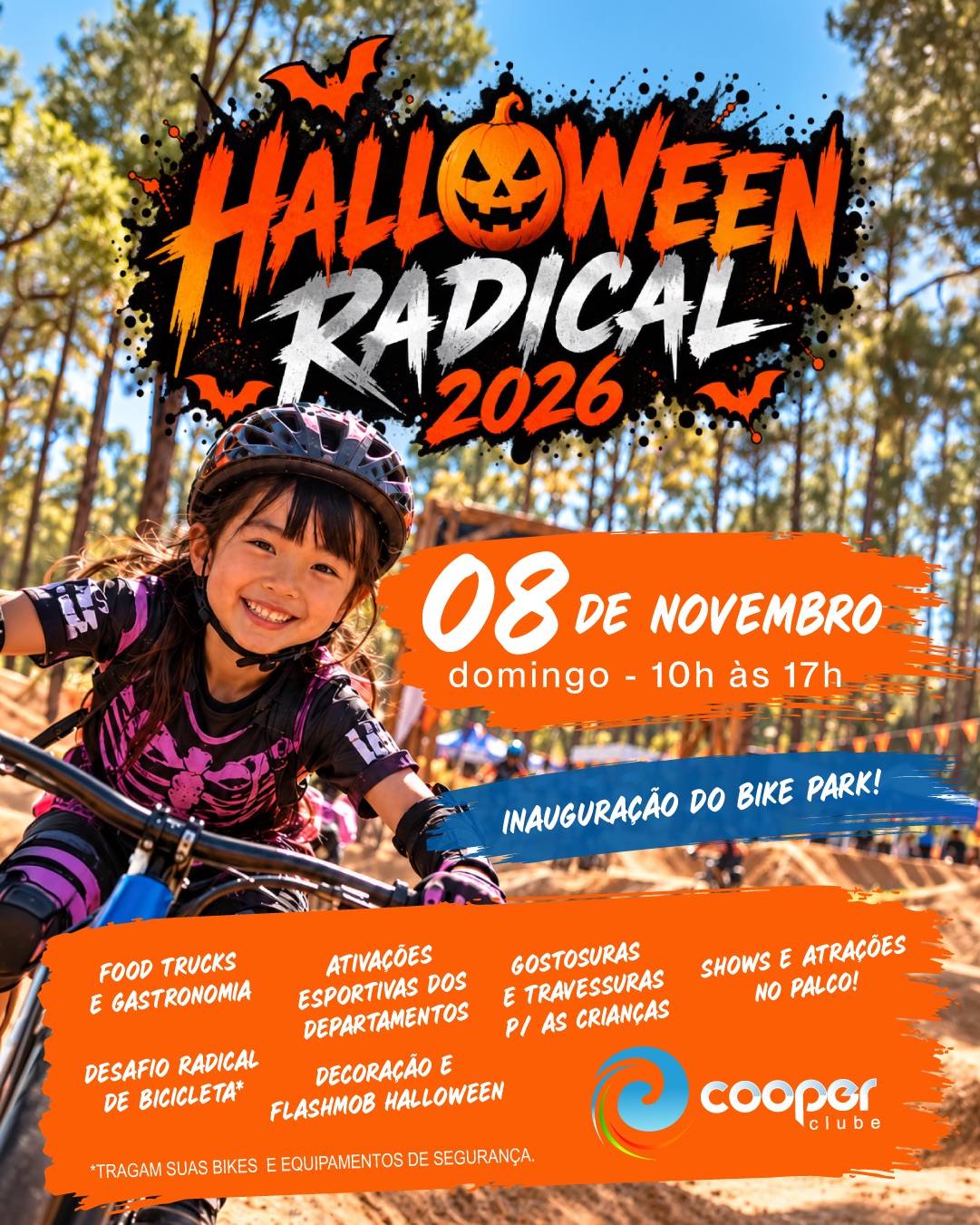 Halloween Radical - Inauguração do Bike Park Cooper — Clube Coopercotia, Raposo Tavares, São Paulo