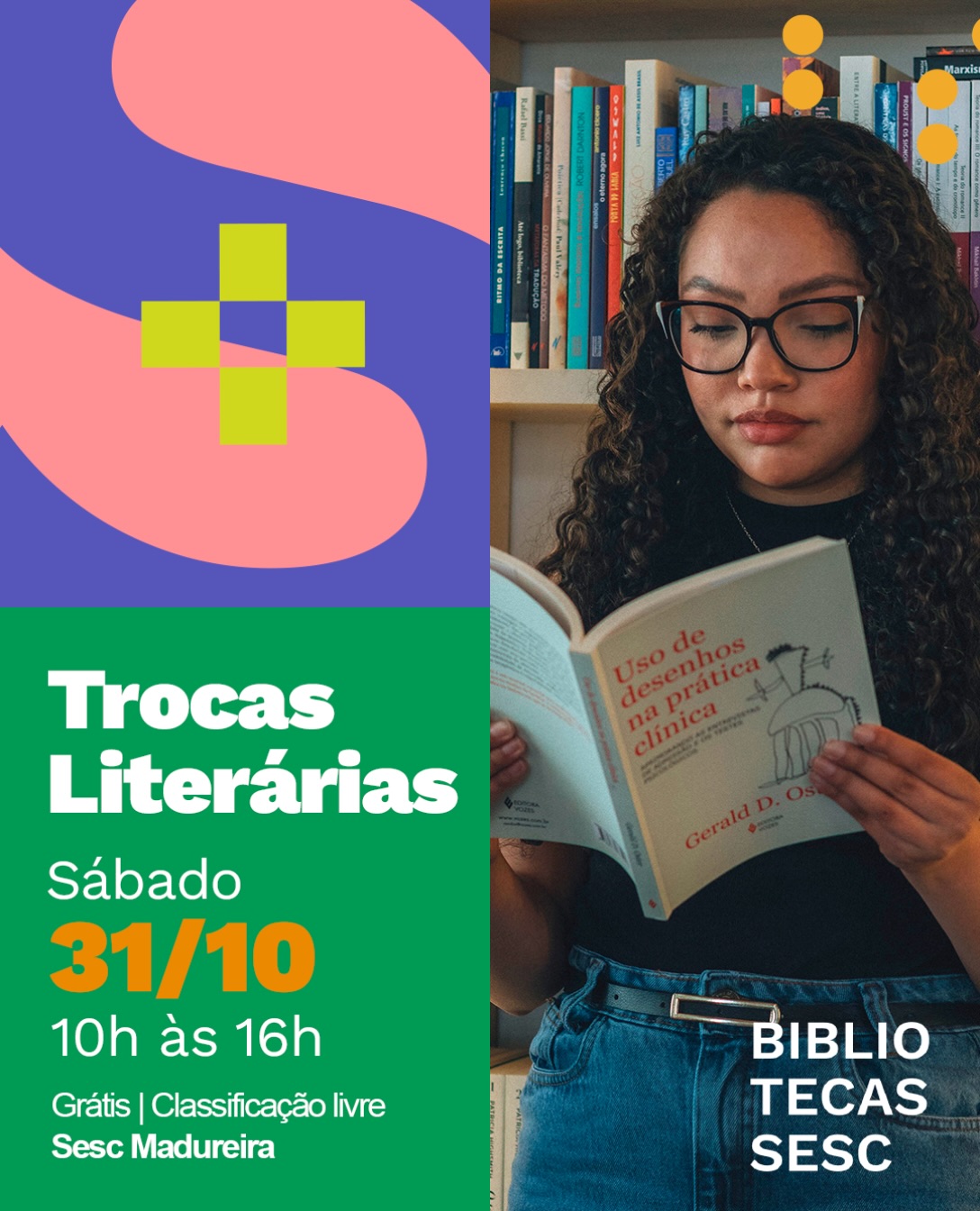 Trocas Literárias — Sesc Madureira, Madureira, Rio de Janeiro