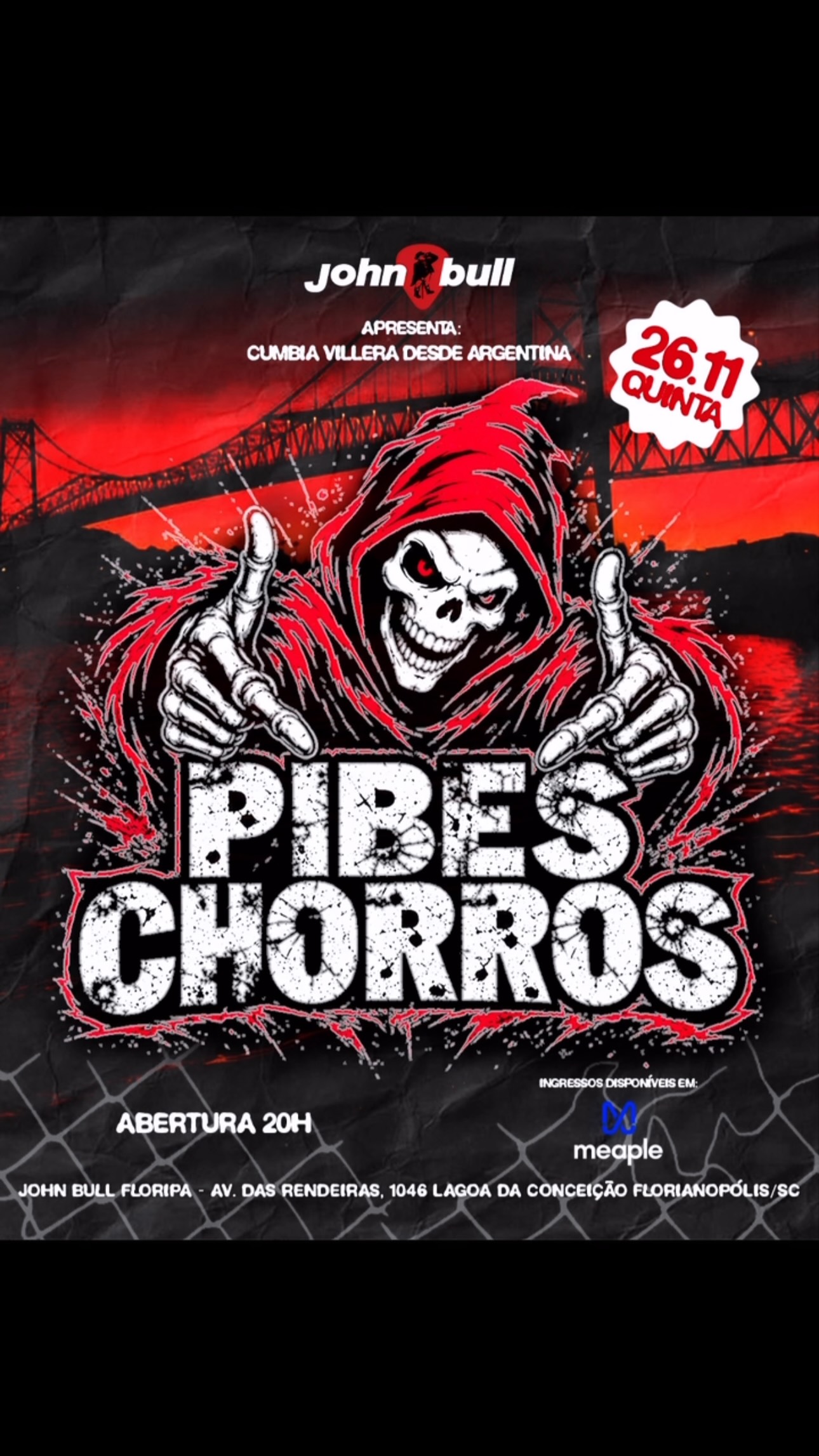Los Pibes Chorros em Floripa