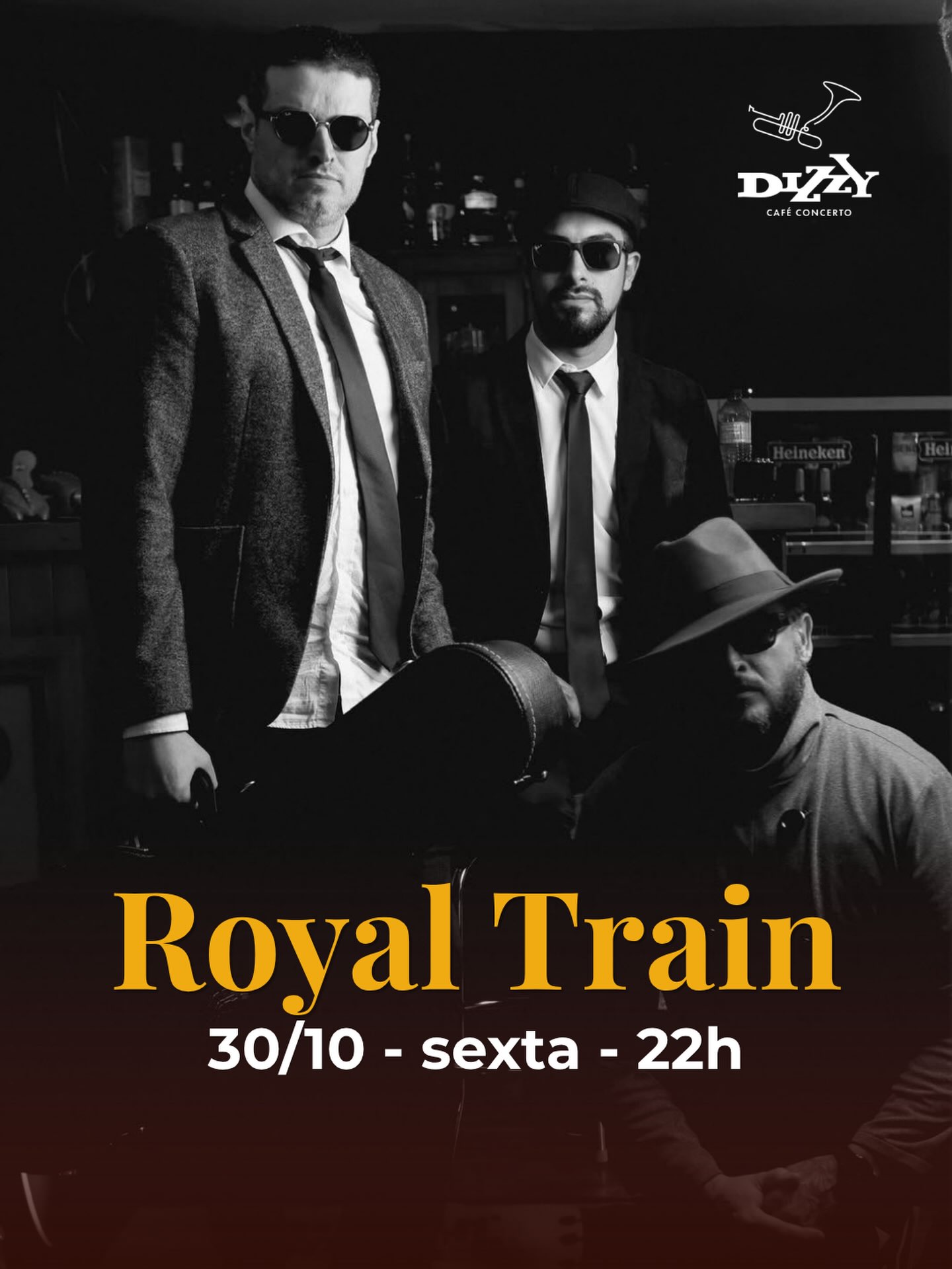 Royal Train Band no Dizzy — Dizzy Café Concerto, Centro, Curitiba