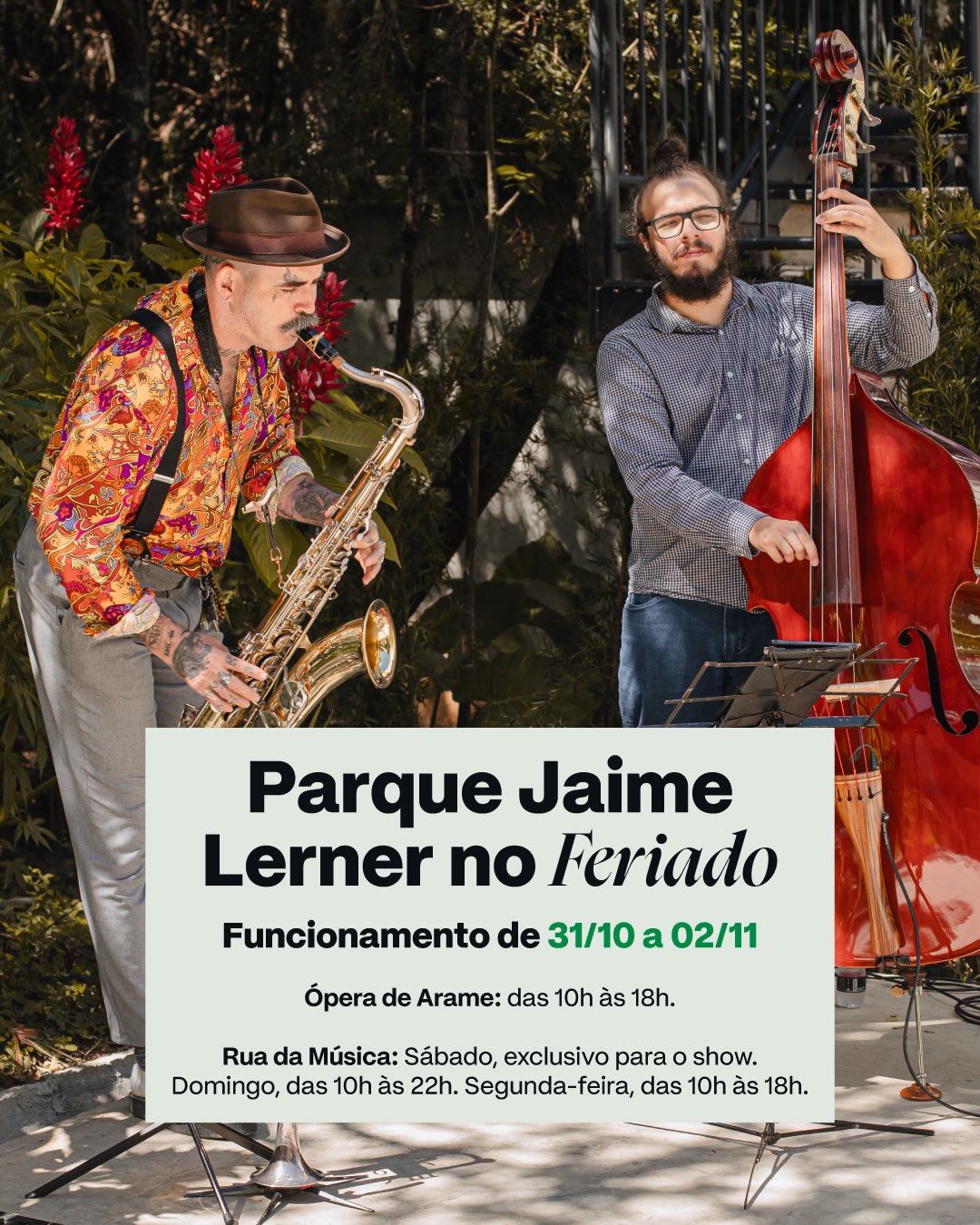 Programação Musical na Rua da Música