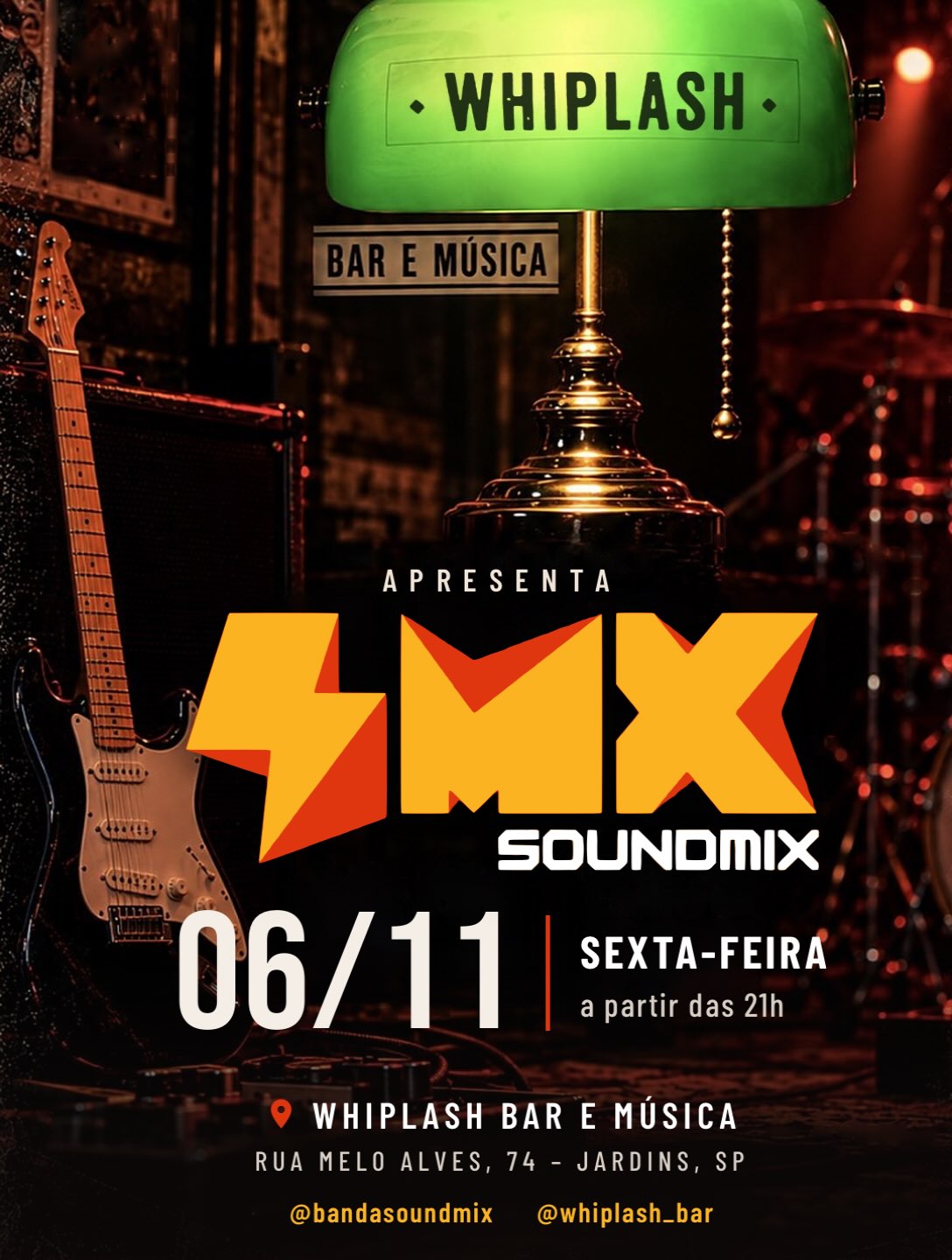 Soundmix no Whiplash Bar