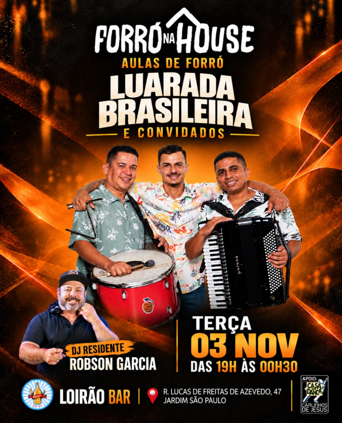 Noite de Forró no Forró na House com Luarada Brasileira — Forró Na House, Santana, São Paulo