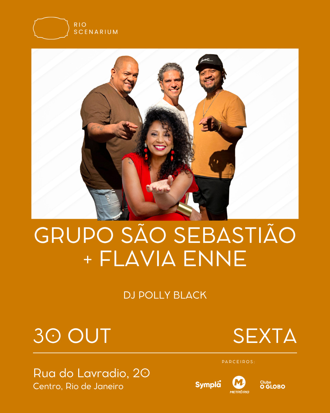 Samba no Rio Scenarium com Grupo São Sebastião e Flavia Enne — Rio Scenarium, Centro/Lapa, Rio de Janeiro