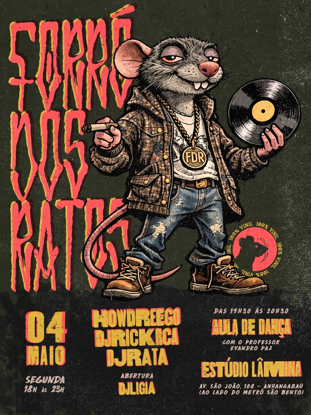 Forró dos Ratos 100% Vinil (portaria)