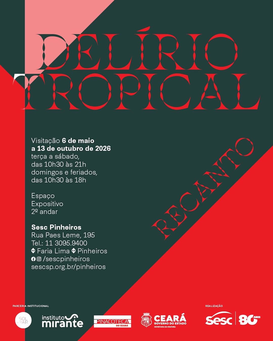 Delírio Tropical - Recanto