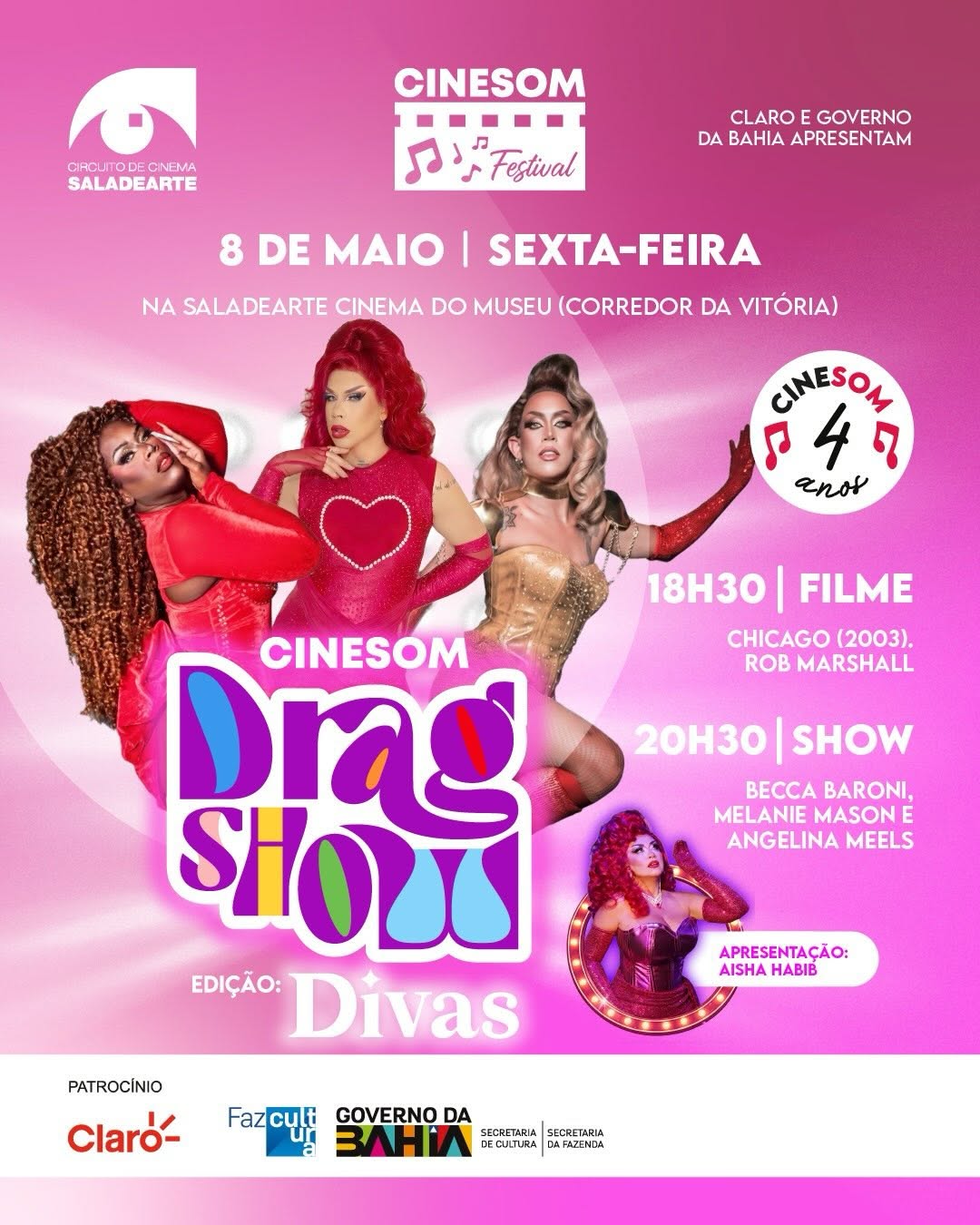 CineSom Drag Show - Edição Divas (Show)