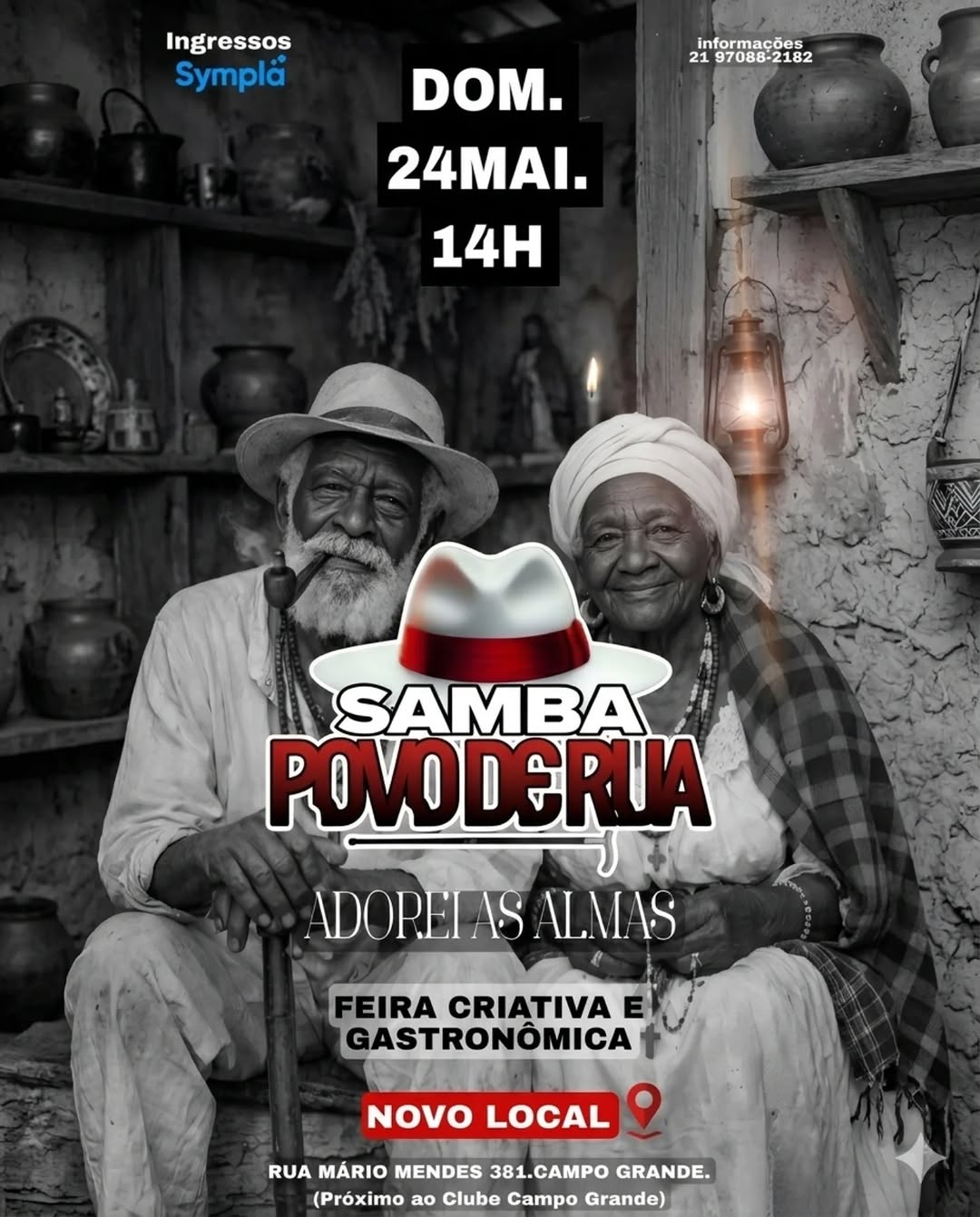 Samba Povo de Rua — Adorei as Almas — Samba Povo de Rua, Rio de Janeiro