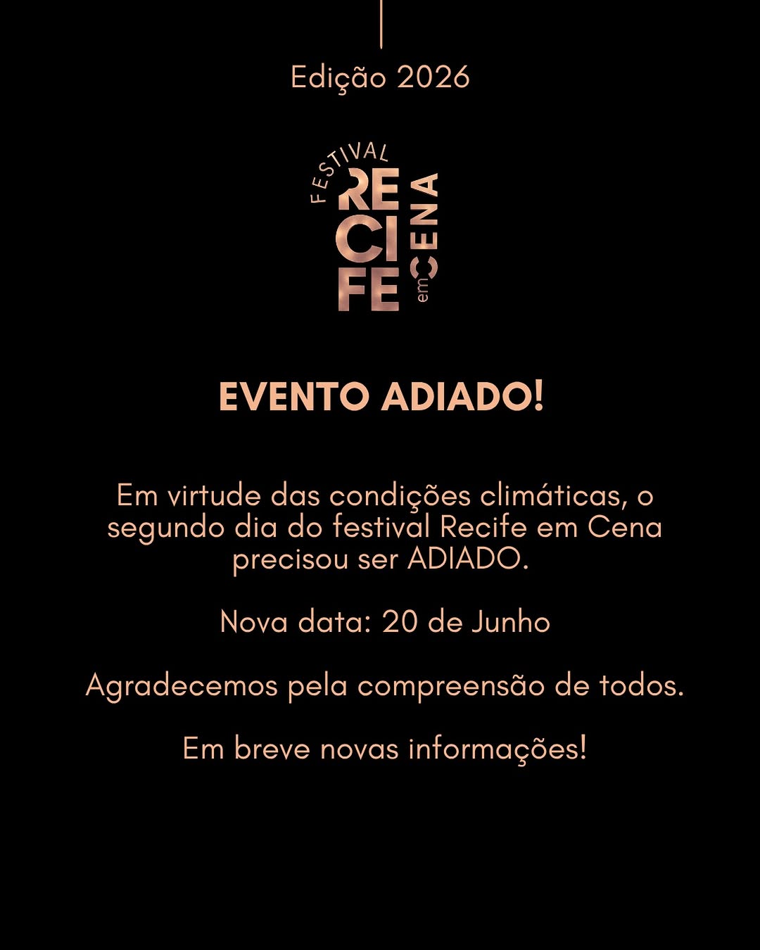 Festival Recife em Cena (Segundo Dia)
