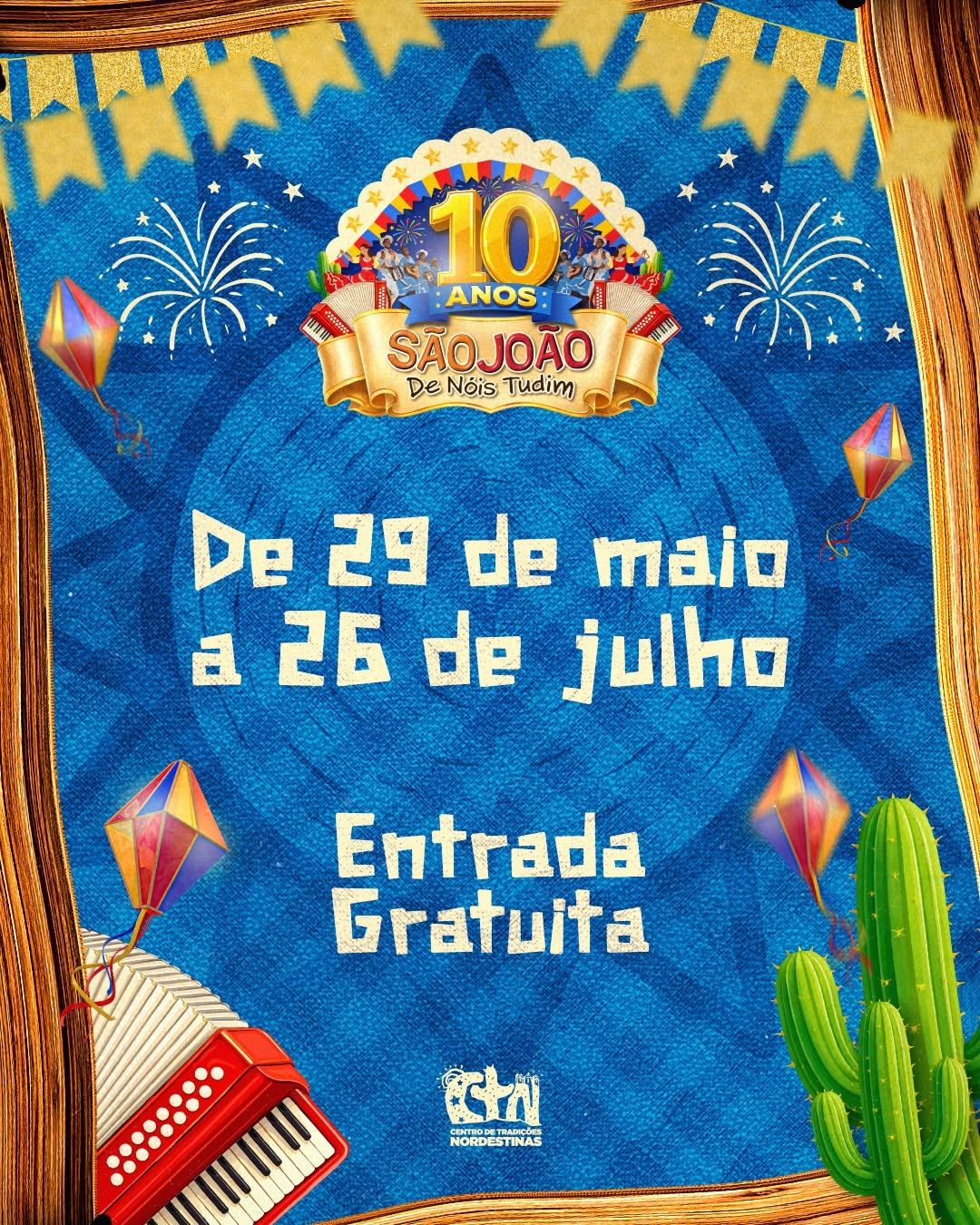 São João de Nóis Tudim — CTN - Centro de Tradições Nordestinas, Limão, São Paulo