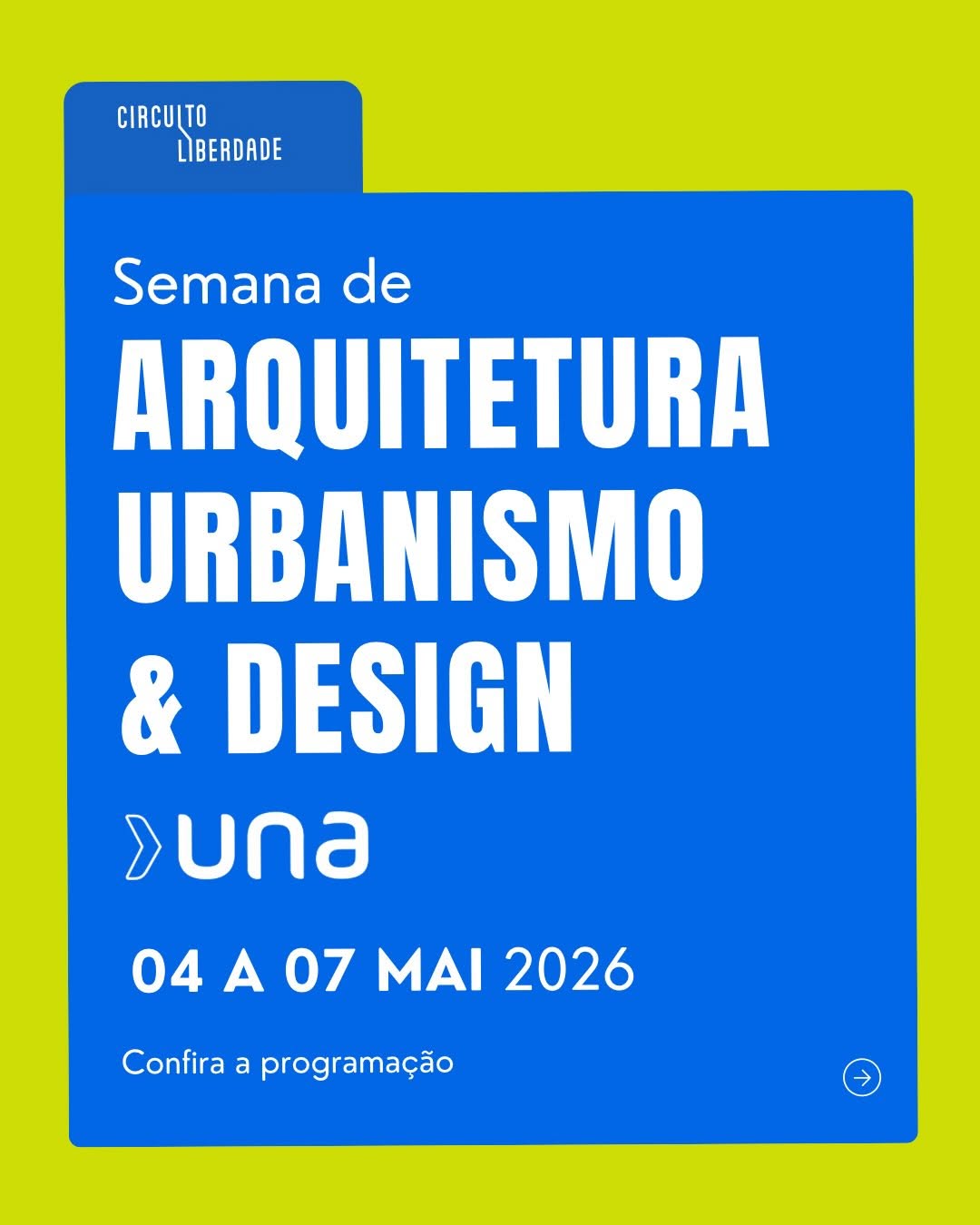 Semana de Arquitetura e Urbanismo & Designs