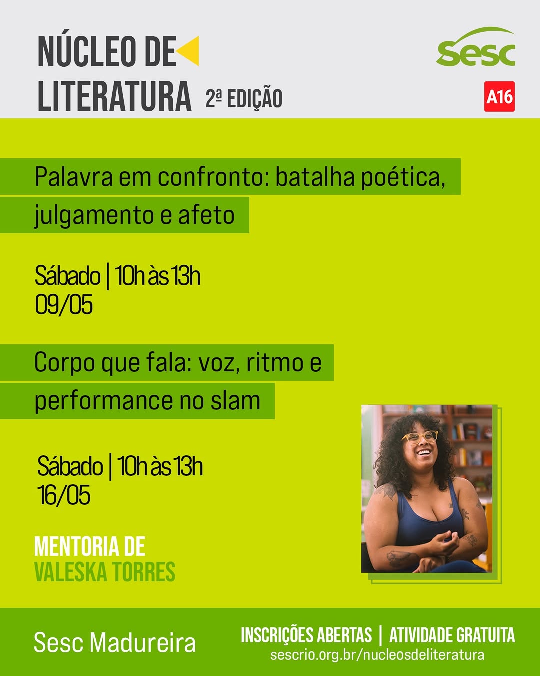 NEA (Núcleo de Literatura) - Encontro de Poesia Falada