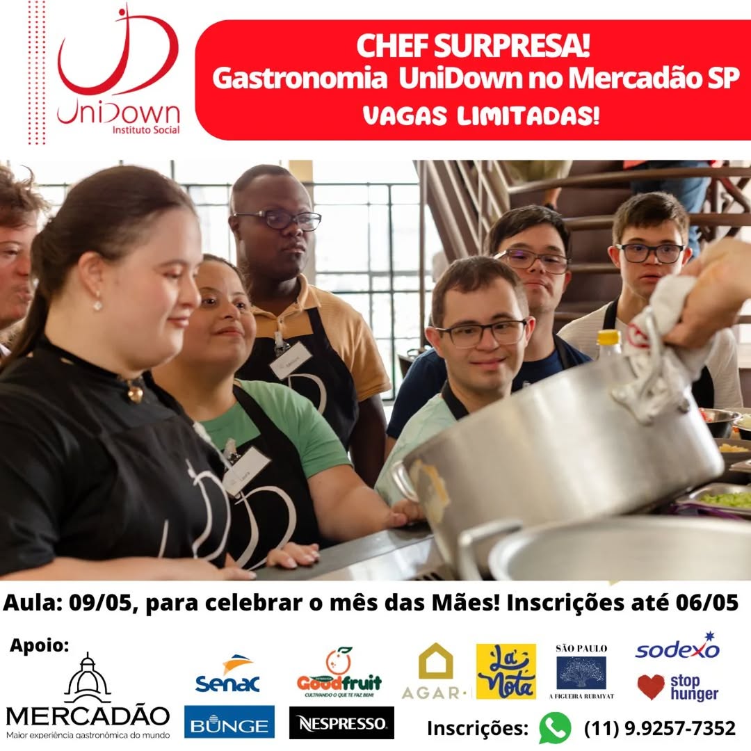 Aula de Gastronomia para Mães e Filhos