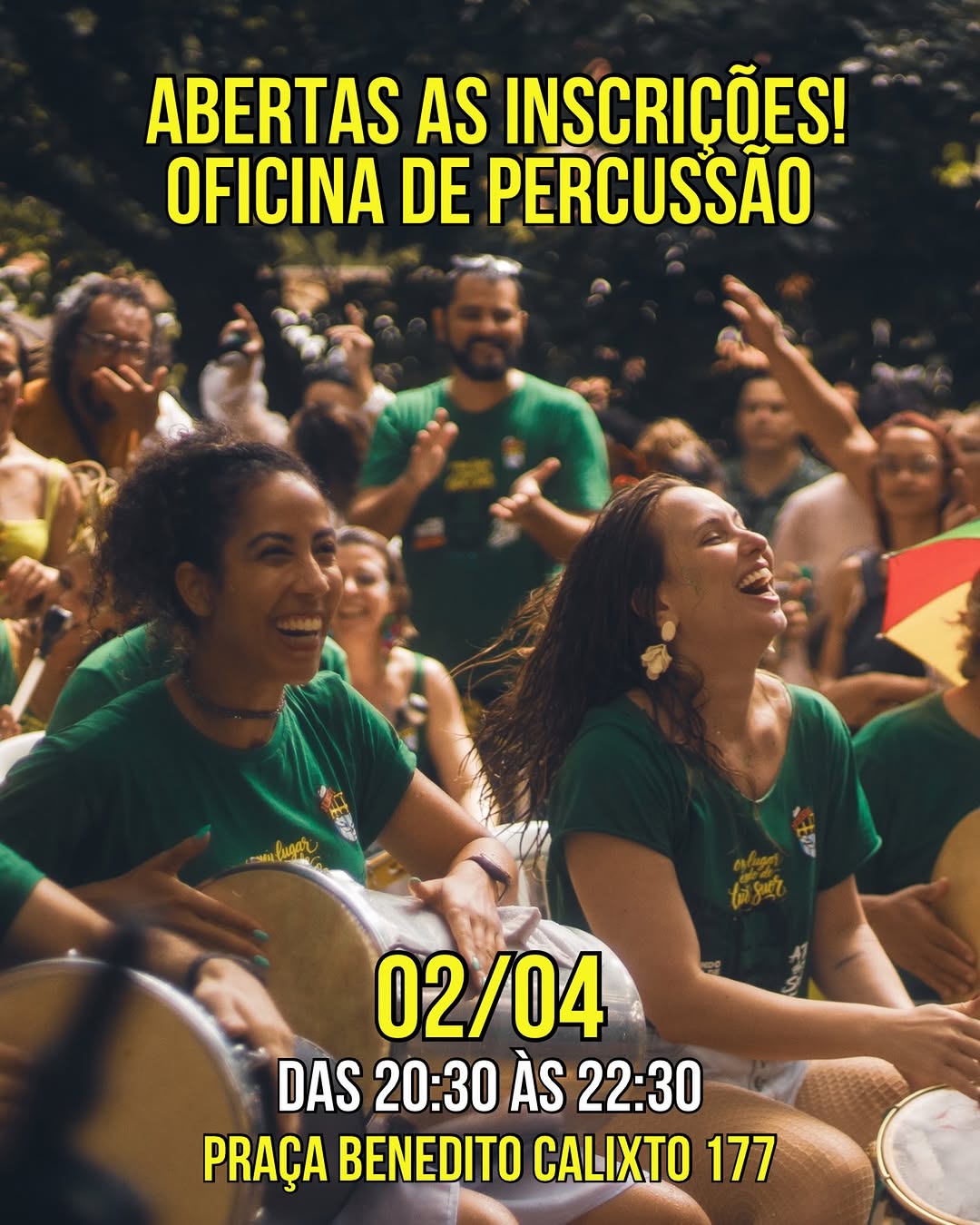 Oficina do Bloco Chinelo de Dedo