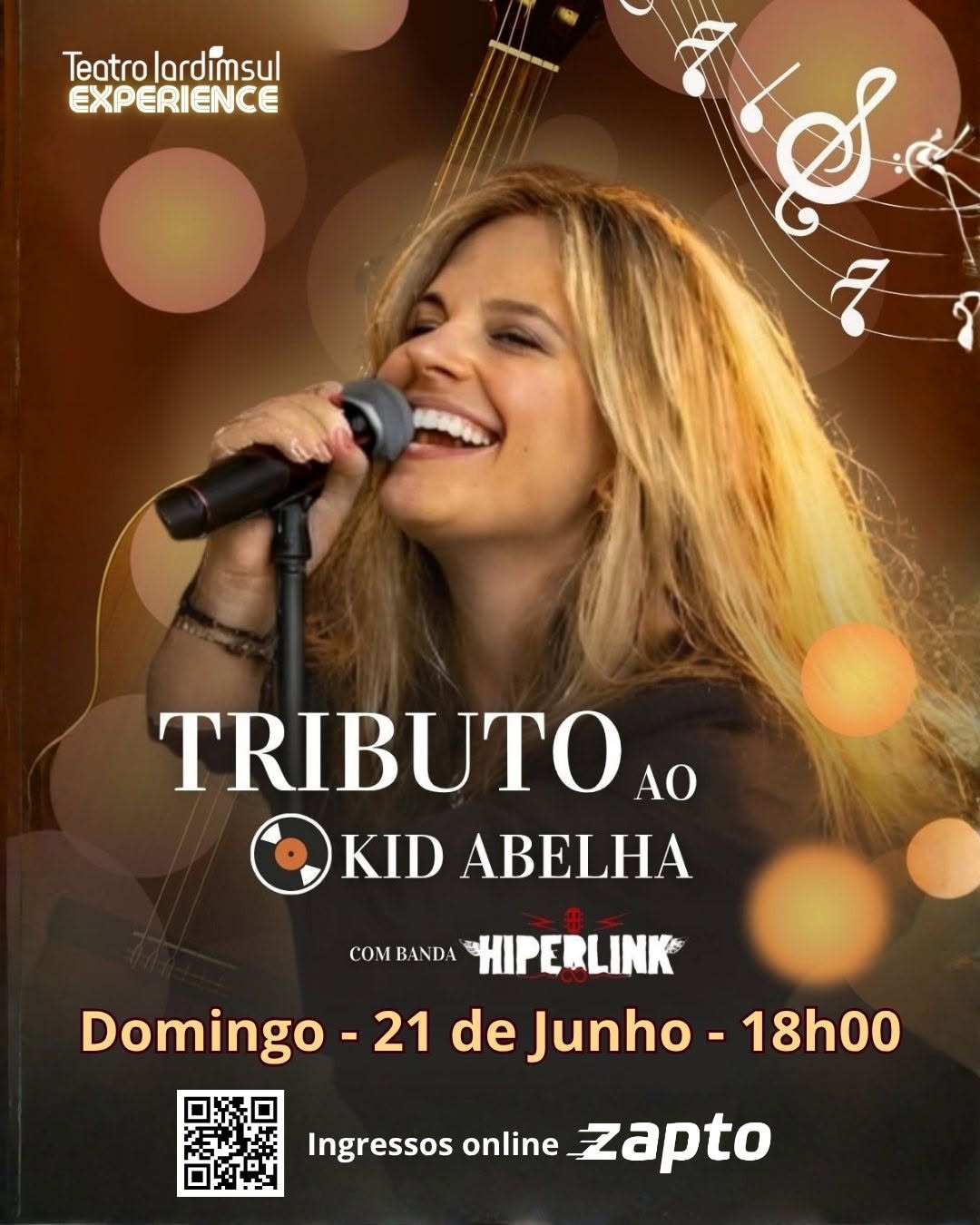Tributo Kid Abelha - By Banda Hiperlink — Teatro Jardim Sul, Vila Andrade, São Paulo