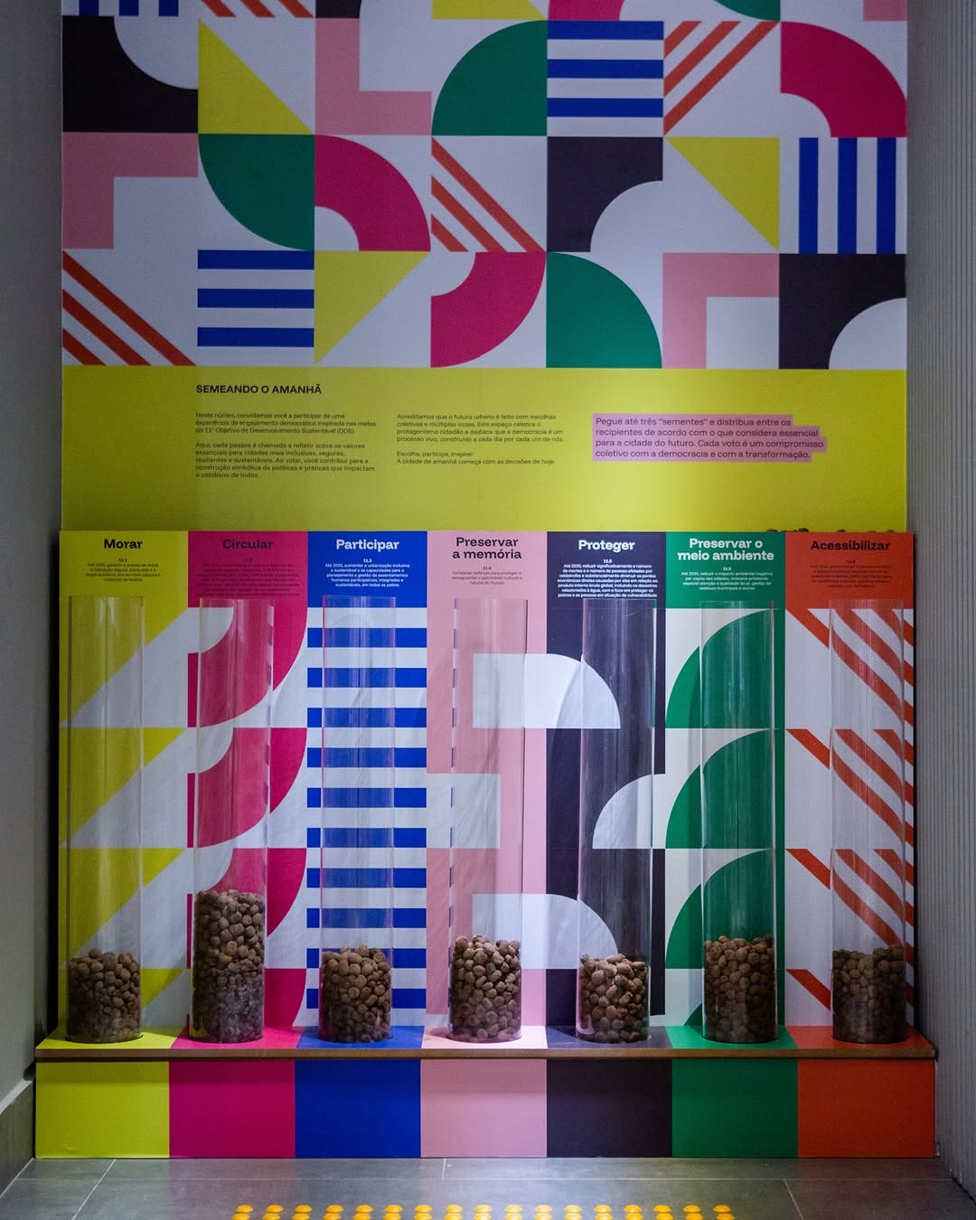 Exposição temporária – Construir Futuros: Cidades Sustentáveis em jogo