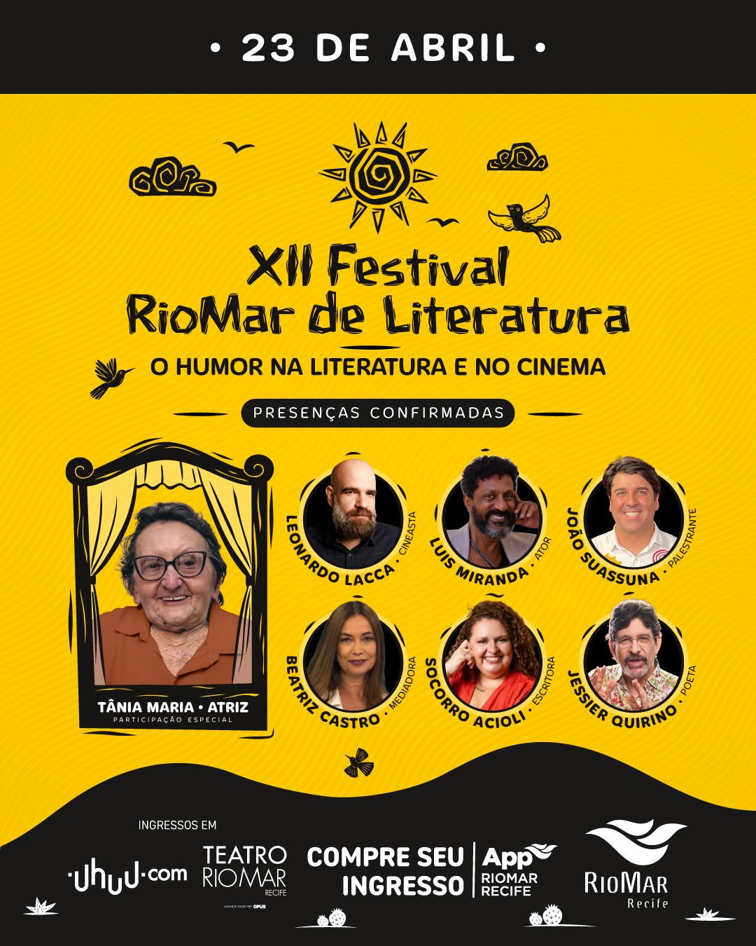 Festival RioMar de Literatura - 12ª edição