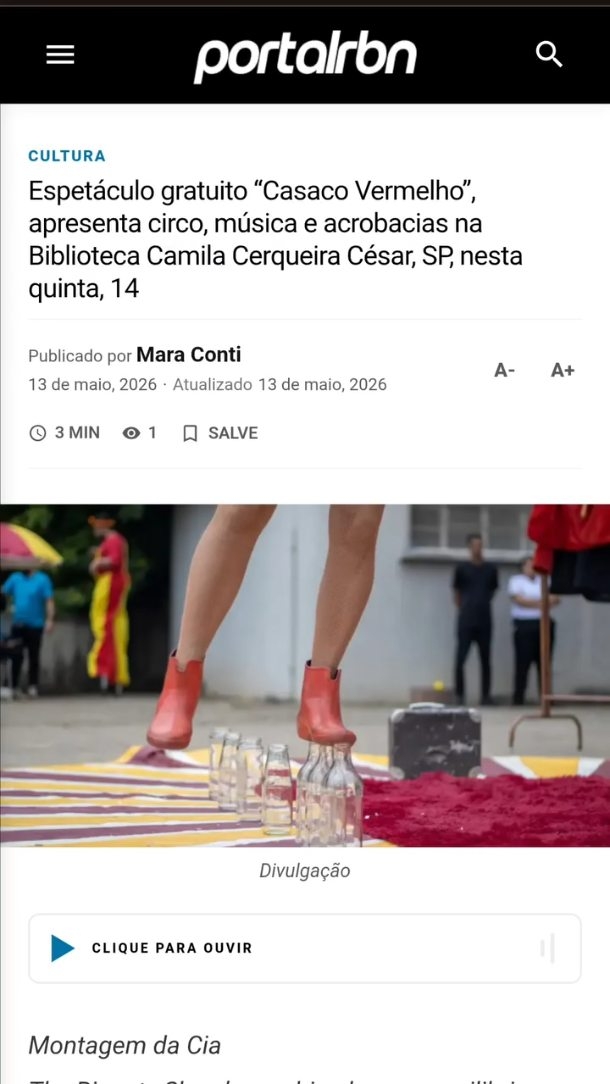 QAZ Circula - Casaco Vermelho
