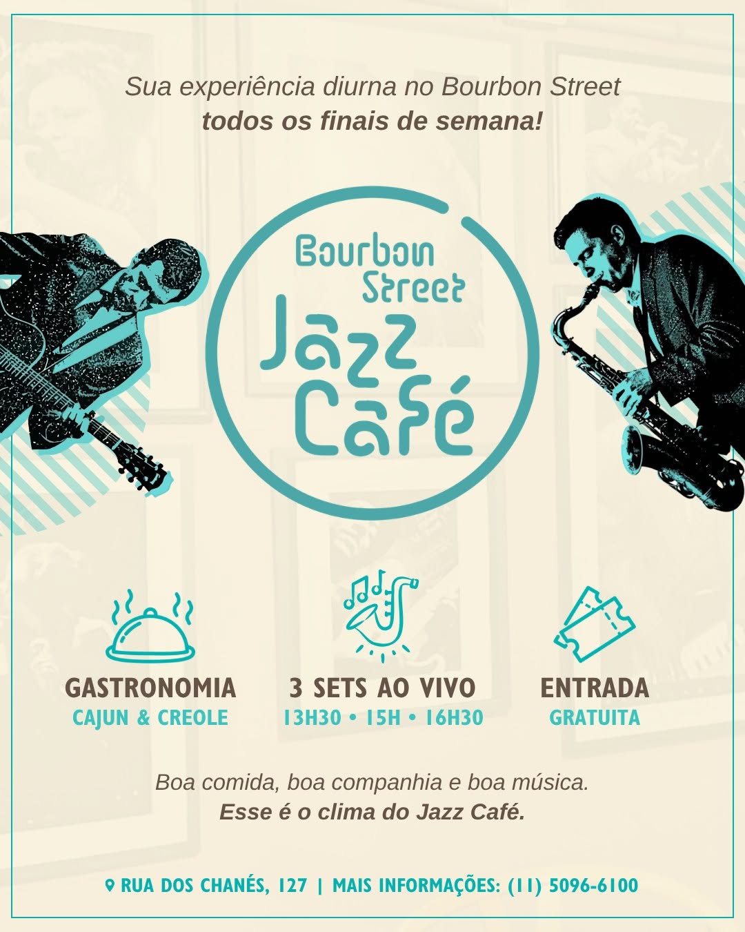 Jazz Café — Bourbon Street, Moema, São Paulo
