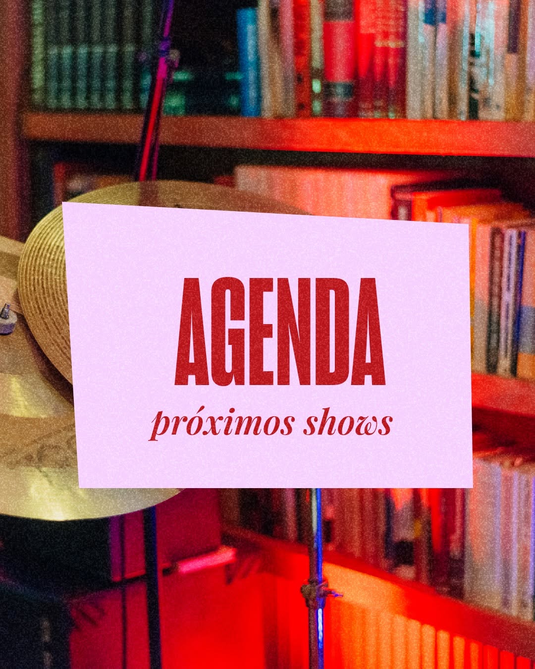 Programação Semanal no Clube — Clube de Jazz do Café com Letras, Belo Horizonte