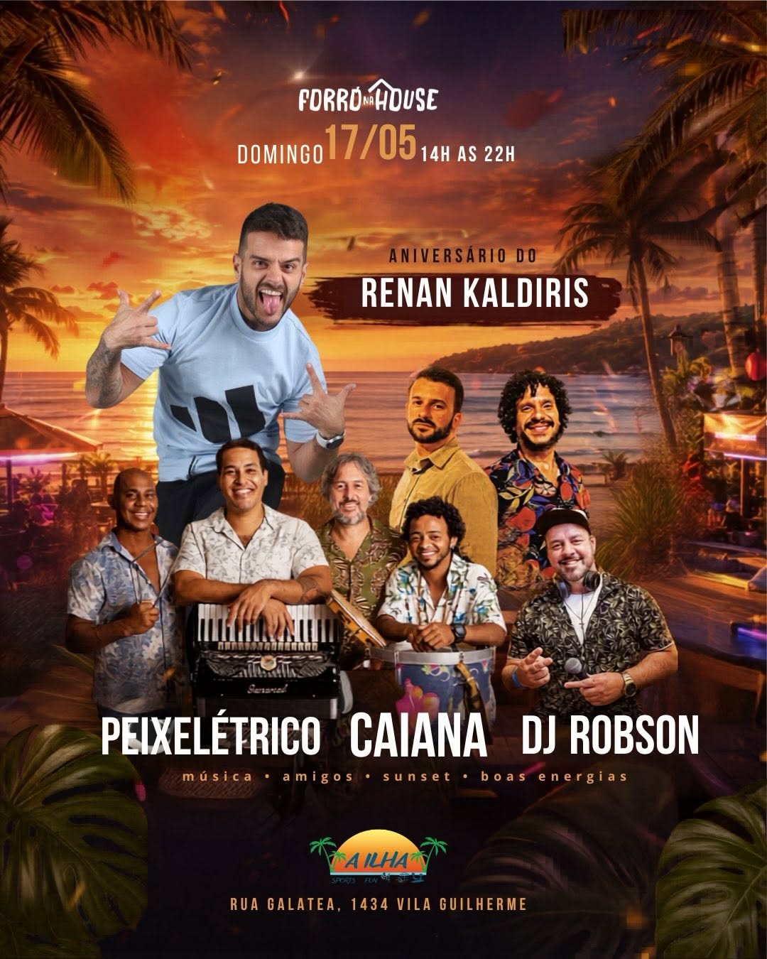 Aniversário do Renan Kaldiris — Forró Na House, Santana, São Paulo