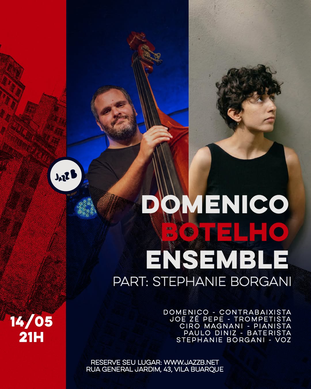 Domenico Botelho Ensemble no JazzB: Paisagens Sonoras — JazzB, República, São Paulo