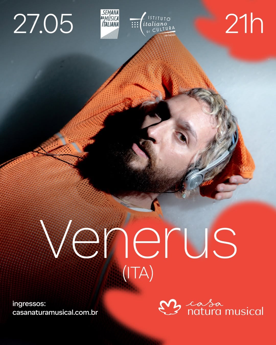3ª Semana da Música Italiana em São Paulo - VENERUS — Casa Natura Musical, Pinheiros, São Paulo
