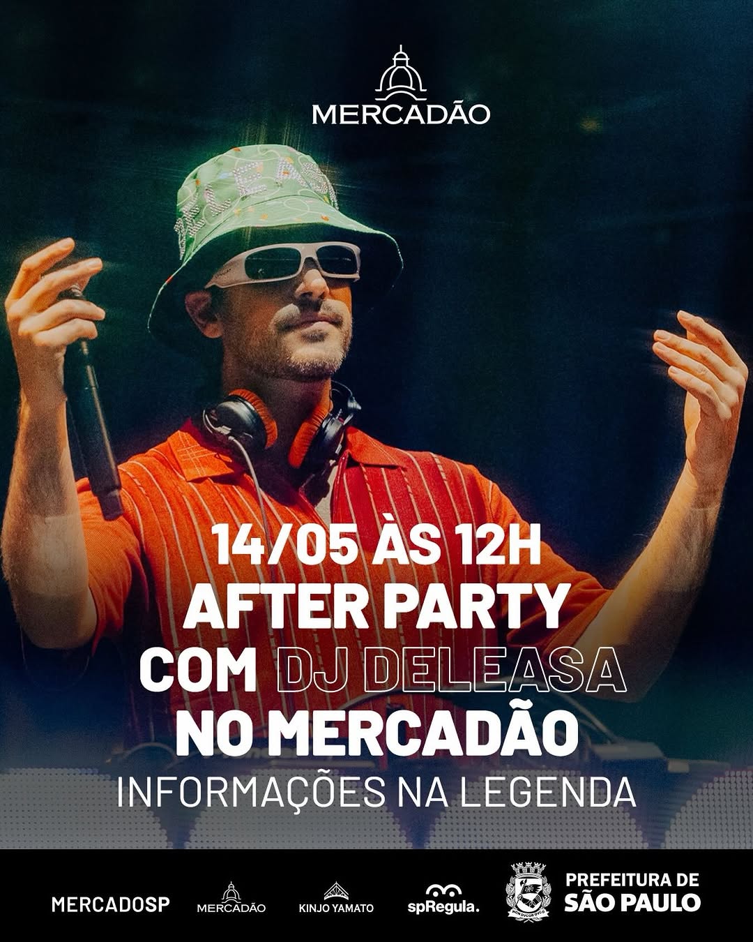 After Party Gratuito com DJ Deleasa