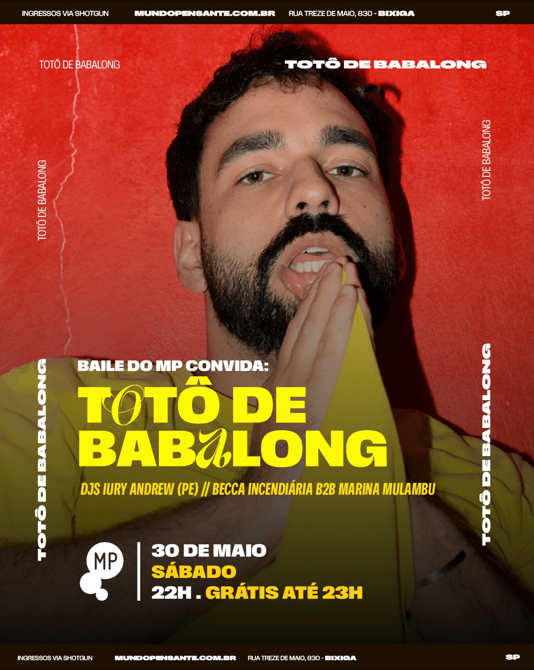 Baile do MP — Mundo Pensante, Bela Vista, São Paulo