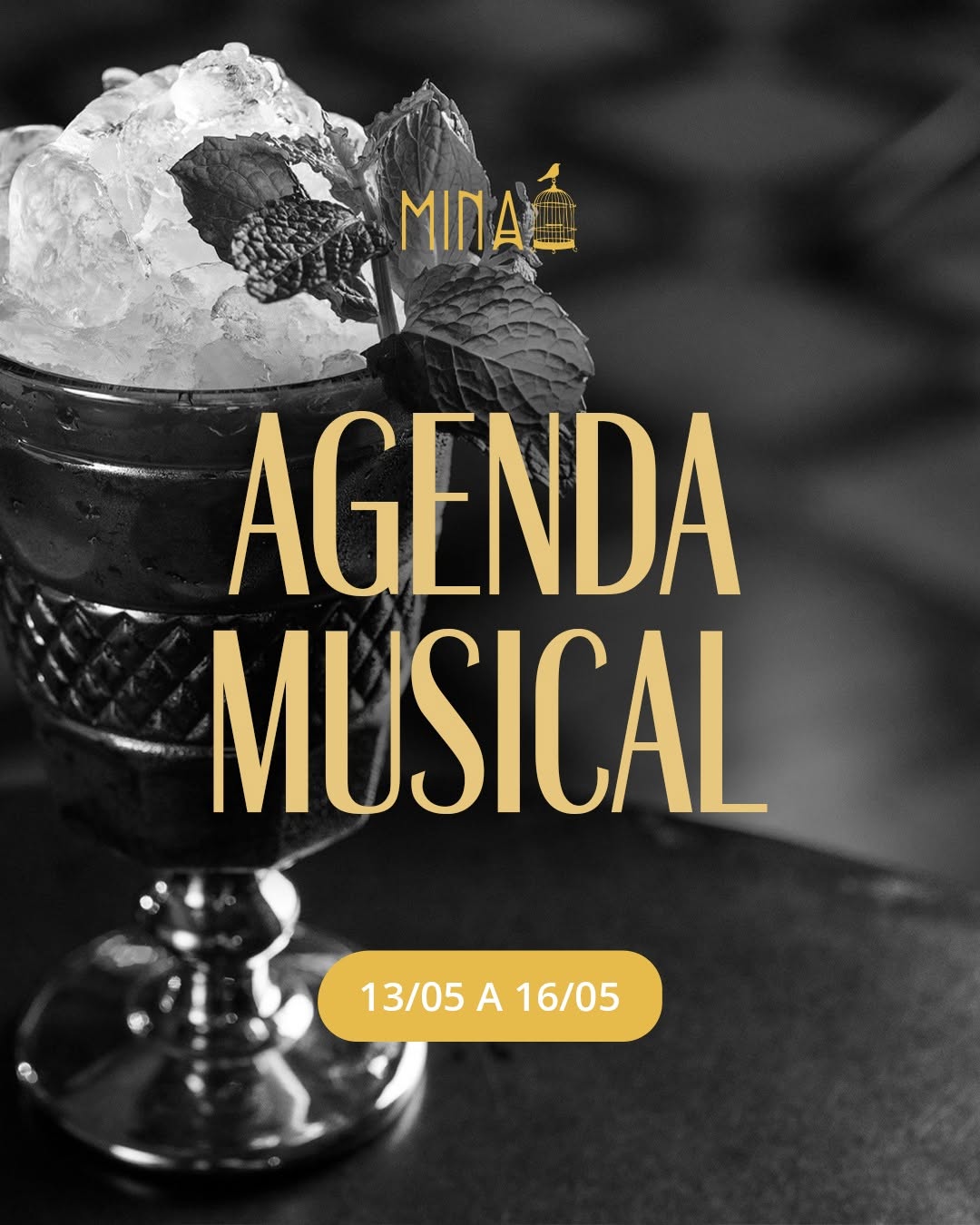 Programação Semanal do Mina Jazz Bar — Mina Jazz Bar, Belo Horizonte