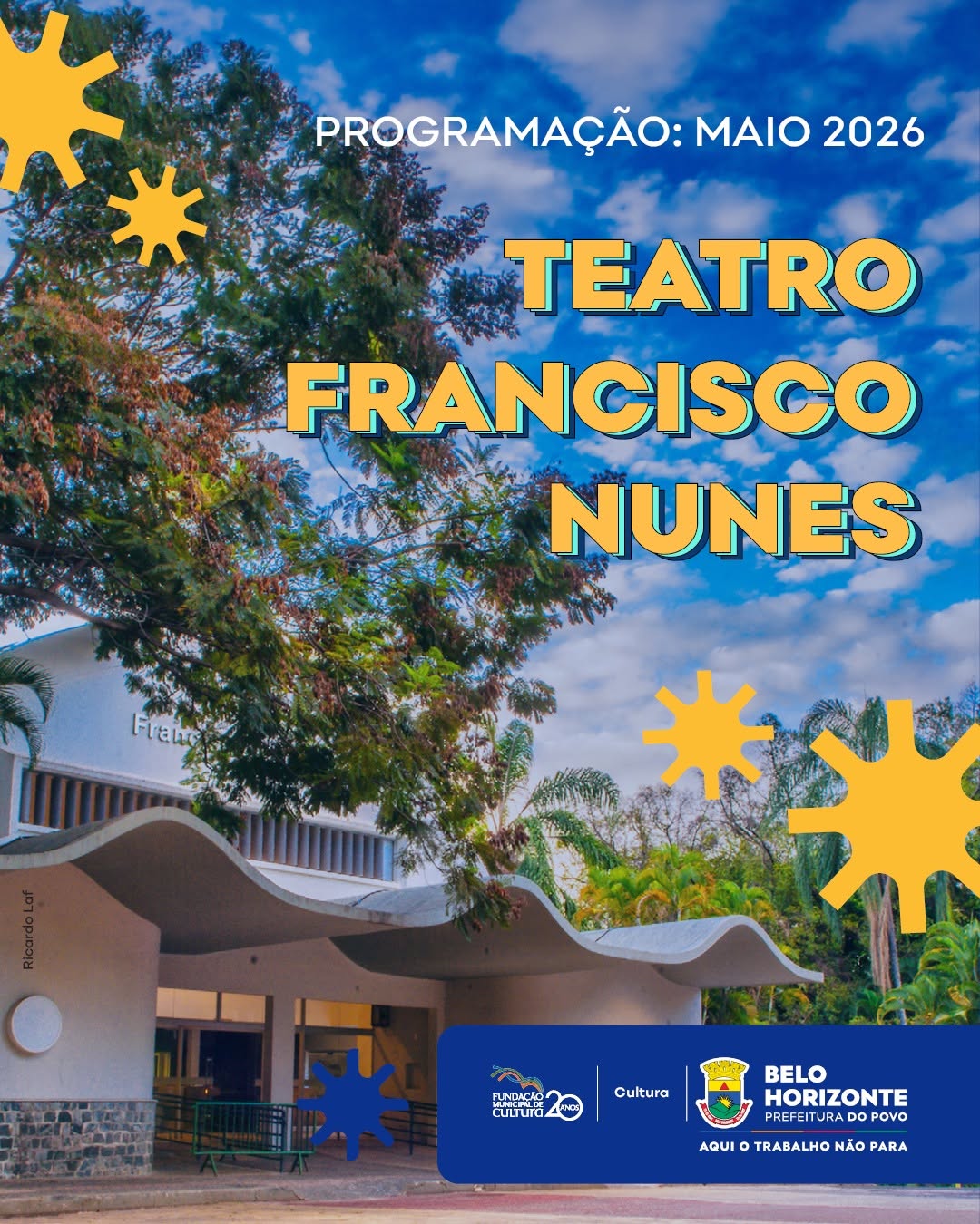 Apresentações teatrais e musicais — Teatro Francisco Nunes, Belo Horizonte
